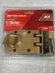 Ace Jimmyproof Lock Single Cylinder Key & Thumb Turn #5405618. Fixed Price $24.99.