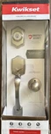 Kwikset Belleview Handleset With Polo Knob Satin Nickel 96870-099. Fixed Price $65.00.