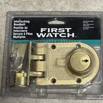 First Watch Double Cylinder Interlocking Deadbolt 1125. Fixed Price $16.19.