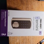 Tru-bolt Grade 2 Gemini Biometric Deadbolt Fingerprint Touchscreen Satin Nickel. Fixed Price $65.00.