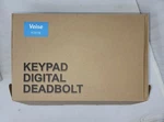 Veise Door Lock Fingerprint Keyless Entry With Lever Handles KS02B Satin Nikel. Fixed Price $40.00.