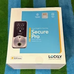 New Lockly Secure Pro Zeno Wifi Smart Fingerprint Deadbolt PGK728WHKSN. Fixed Price $108.00.