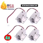 4 X DC12V Electric Solenoid Lock - Assembly For Secure Door, Cabinet & Drawer Us. Fixed Price $19.99.