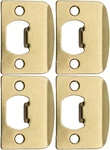 Kwikset 3437 Brass Jamb Strikes For Exterior & Interior Doors Pack. Fixed Price $7.99.