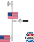Qwork 36" Zinc Plated Cargo Trailer Door Latch Lock Folding. Fixed Price $72.57.