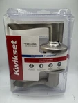 Kwikset Microban Keyed Entry Lock Brushed Silver Metal Reversible Lever. Fixed Price $25.00.
