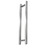 Jako 24" Commercial Glass Door Pull Handle Satin Stainless - 30003500 Sets. Fixed Price $9.14.