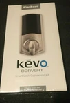 New! Kwikset 99250-102 Kevo Convert Smart Bluetooth Door Lock Satin Nickel. Fixed Price $59.99.