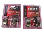 2 Ultra Security Single Cylinder Deadbolt 43614. Fixed Price $9.99.