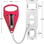 Portable Door Lock Travel Security Home Apartment Hotel Dorm Self-defense Device. Fixed Price $12.17.