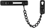 Door Chain Lock Black, Stainless Steel Guard With Spring Anti-theft Press. Fixed Price $12.39.