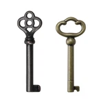 Vidabte KY-2AB And KY-3AB Skeleton Key, Hollow Barrel Antique Brass. Fixed Price $7.52.