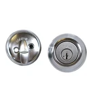 Kwikset 26D Single Cylinder Smartkey Deadbolt 97800-191, Satin Chrome Finish. Fixed Price $17.45.