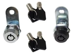 Admiral Tubular Cam Lock Keyed Same 5/8 1-1/8 Black Chrome 90 180 Rv Cabinet. Fixed Price $9.99.