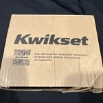 Kwikset Single Cylinder Deadbolt Matte Black 96600-744 (ob). Fixed Price $15.00.