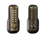 M210AB Mechanical, Keyless Deadbolt Antique Bronze Ez. Fixed Price $207.14.