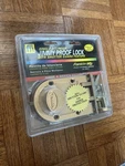 Franklin Mfg Single Cylinder Jimmy Proof Lock W/ Shutter Guard Set. Fixed Price $24.99.