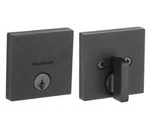 Kwikset Downtown Modern Smartkey Matte Black Square Contemporary Deadbolt Lock. Fixed Price $29.95.