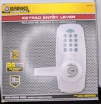 Brinks Commercial BC40107 Keypad Entry Lever Handle Satin Chrome. Fixed Price $99.99.