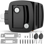 Paulinn Black Rv Door Lock Replacement, Upgraded 100% Metal Handle. Fixed Price $33.30.