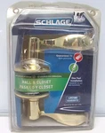 Schlage Door Lever Hall Closet Bright Brass Handle Hardware P515-594 New. Fixed Price $34.95.