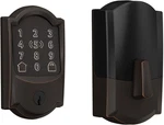 Schlage Encode Plus Smart Wifi Apple Homekit, Tap To Unlock, Aged Bronze. Fixed Price $316.00.
