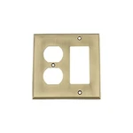 Nostalgic Warehouse New York Light Switch & Outlet Cover Plate, Antique Brass. Fixed Price $29.60.