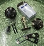 Brinks Deadbolt Keylock Door Knob Parts. Fixed Price $20.79.