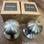 Schlage Dummy Door Knobs J170 Str 619 Satin Nickel Pull Handle Nib Pair. Fixed Price $12.99.