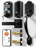 Veise VE012W-H Smart Front Door Lock Set, Built-in Wifi, App Remote & Voice. Fixed Price $85.00.