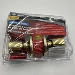 Master Lock BA0-0303 Bright Brass Tulip Style Bed & Bath Privacy Door. Fixed Price $10.99.