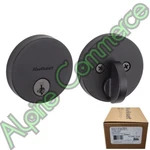 *1-PIECE* Kwikset Deadbolt Low Profile Single Cylinder Matte Black 92580-026. Fixed Price $39.99.