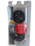 Kwikset Deadbolt Single Cylinder With Smartkey Matte Black 96600-761. Fixed Price $19.99.
