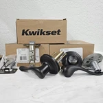 New Kwikset 97200-700 Hall/closet Door Handle In Venetian Bronze 720LL 11P Rcal. Fixed Price $35.00.