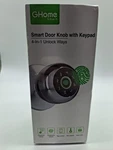 Ghome 4 In Smart Door Knob With Keypad K10PRO - Silver Sealed New Box. Fixed Price $33.99.