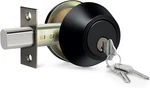 Single Cylinder Deadbolt, For Front And Garage Door, Key. Fixed Price $18.13.