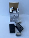 Defiant Square Matte Black Compact Touch Electronic Single Cylinder Deadbolt.. Fixed Price $20.99.
