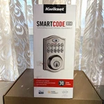 Kwikset Smartcode Touchspad Electronic Deadbolt Z-wave 500 Series 99140-023. Fixed Price $65.00.