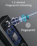 Eufy Security E130 Smart Lock Entry Door - Black T8510111. Fixed Price $85.41.