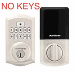 Kwikset Smartcode 260 Satin Nickel Keypad Single Cylinder Electronic Deadbolt. Fixed Price $58.95.
