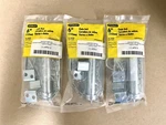81-2550 Stanley 6" Heavy Duty Chain Bolt, Zinc Plated Steel- New- Lot Of 3. Fixed Price $50.00.