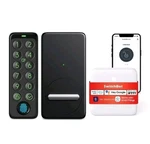Switchbot Bundle: Smart Lock For Deadbolt, Keypad Touch Fingerprint, Hub Mini. Fixed Price $120.00.