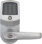 Lockstate Remotelock 6I Wifi Electronic Smart Door Lever Satin Nickel New. Fixed Price $408.86.