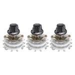 Meccanixity 4P4T Rotary Switch Pole Position Band Selector 2 Deck For Tv .... Fixed Price $28.74.