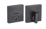 Kwikset 258SQT-11P Downtown Low Profile Single Cylinder Deadbolt Bronze. Fixed Price $39.99.