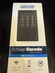 Schlage BE489WB-V-CEN-622 Encode Smart Wifi Deadbolt Matte Black. Fixed Price $194.25.