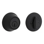 Deadbolt Lock Matte Black Round Exterior Keyed Front Entry Door 96600-882 Pick. Fixed Price $46.99.