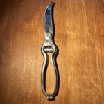 Vintage Boker U.s.a. Chromium Stain Proof Poultry Shears. Fixed Price $54.00.