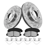 Anpulsero Brake Pads And Rotors Kit Front Compatible With 2006-2011 Honda Civ.... Fixed Price $143.00.