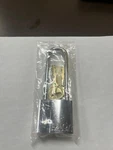 Abloy Sentry PL330/100B Brass Padlock W/ 2 Keys, Chrome Finish, Silver. Fixed Price $67.20.